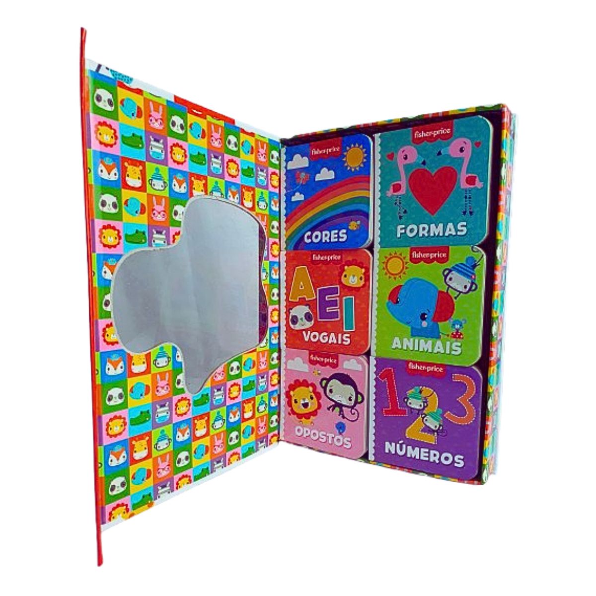 Livros Box Com 6 Minilivros Primeiros Conceitos / Fisher - Price - Ciranda Cultural Livros Box Com 6 Minilivros Primeiros Conceitos / Fisher - Price - Ciranda Cultural